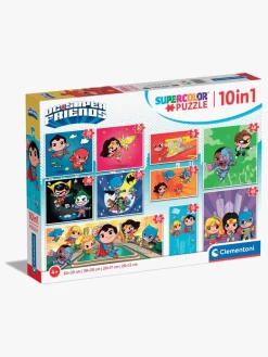 Clementoni Super Color DC Super Friends Puslespil 10-i-1