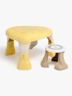 Cloudberry Castle Aktivitetscenter 3-i-1, Yellow/Beige