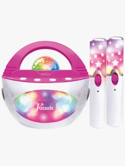 Cloudberry Castle Disko Karaokesæt med 2 Trådløse Mikrofoner