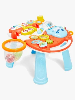 Cloudberry Castle 2-i-1 Gåvogn med Aktivitetsbord, Orange