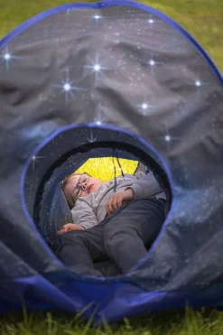 Cloudberry Castle Legetelt med Tunnel Astronaut