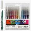 Colortime Glittertusser Blandede Farver 12 stk.
