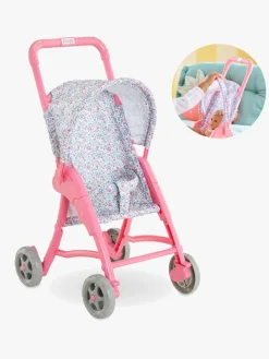 Corolle Dukkeklapvogn, Lyserød/blå