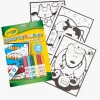 Crayola Colour By Numbers Malesæt Dyr 16 Sider & 6 Tusser