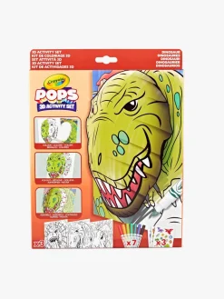 Crayola Pops 3D Skitseblok - Dinosaur