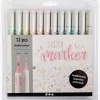 Creativ Company Sketch Marker Tusser Pastelfarver 12-pak