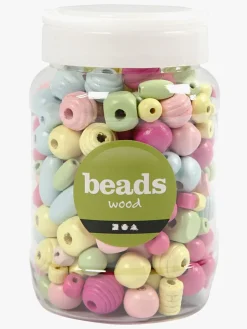 Creativ Company Træperler 400 Ml, Flerfarvede