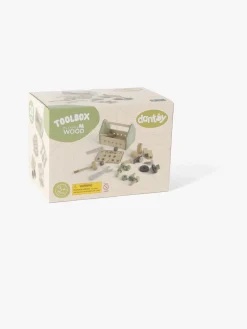 Dantoy Værktøjskasse Wood In Gift Box