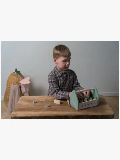 Dantoy Værktøjskasse Wood In Gift Box