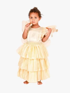 Den Goda Fen Kostume Fe med Tilbehør, Guldfarvet