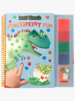 Dino World Fingerprint Fun Malebog