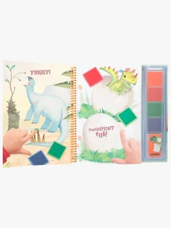 Dino World Fingerprint Fun Malebog