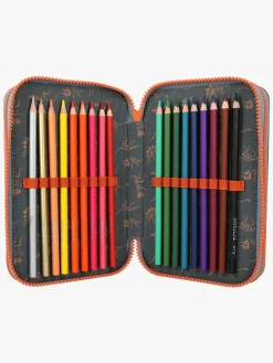 Dino World Roar Tredelt Penalhus, Grå