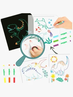 DinoWorld Malebog Mal og Visk Ud