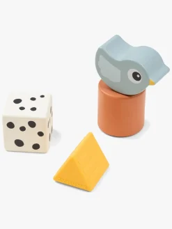 Done By Deer Aktivitetsklodser 4-pak