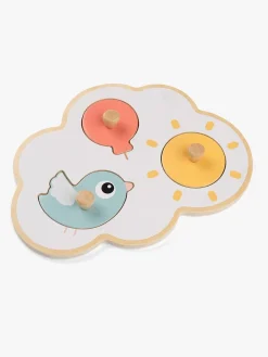 Done By Deer First Peg Happy Clouds Puslespil, Color mix