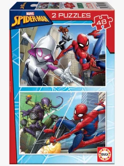 Educa Marvel Spider-Man Puslespil 2x48 Brikker