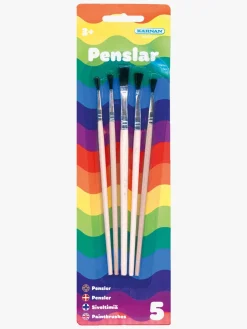 Egmont Kärnan Pensler 5 stk
