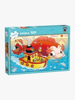 Egmont Kärnan Træpuslespil Bamse Verdens Stærkeste Bjørn og Havets Hemmelighed 100 Brikker