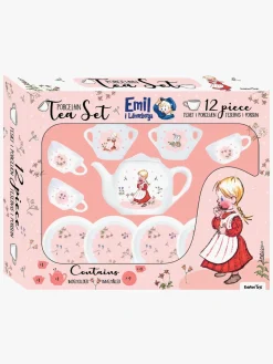 Emil fra Lønneberg Tesæt Porcelæn Ida 12 Dele