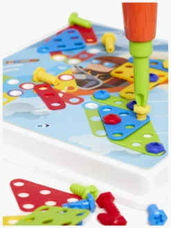 Fippla Screw A Puzzle Building Kit Børnepuslespil 64 Dele