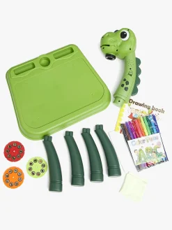 Fippla Tegnetavle med Projektor & Lys Dinosaur