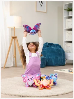 Fluffyfly Bamse Sommerfugl, Pink