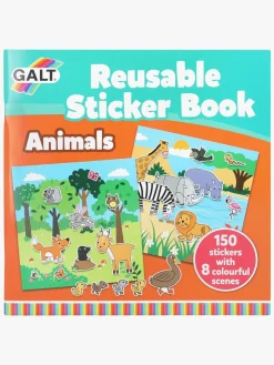 Galt Klistermærkebog Genanvendelig Dyr