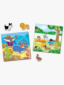 Galt Klistermærkebog Genanvendelig Dyr