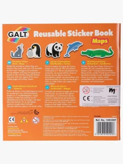 Galt Klistermærkebog Genanvendelig Kort