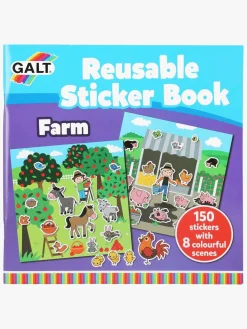 Galt Klistermærkebog Genanvendelig Bondegård