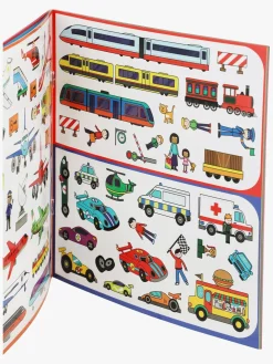 Galt Klistermærkebog Genanvendelig Transportmiddel