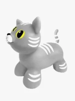 Gerardo Toys Hoppedyr Kat, Grå