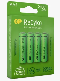 GP Batterier ReCyko AA 4-pak