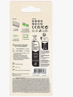 GP Batterier Recyko E821 8-Slot Charger, 4 AA + 4 AAA