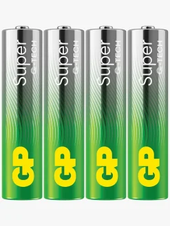 GP Super Alkaline G-TECH AAA/LR03 Batterier 4-Pak