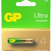 GP Ultra Alkaline G-TECH AAA/LR03 Batterier Svanemærket 4-Pak