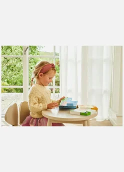 Gurli Gris Bog med Træfigurer - På Cykeltur