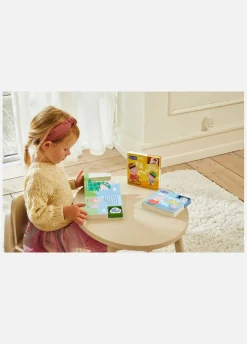 Gurli Gris Bog med Træfigurer - På Cykeltur