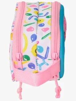 Gurli Gris 3D Dobbelt Penalhus, Blå/Pink