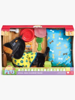 Happy Pets Wiggle Jiggle Gravhund Deluxe Interaktiv Hund