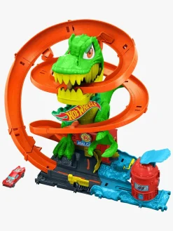 Hot Wheels City T-Rex Brandstation Racerbane