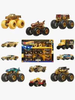 Hot Wheels Monster Trucks Bigfoot Trophy Champions Flerpak
