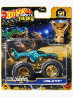 Hot Wheels Monstertrucks Bigfoot Trophy Champions Bil Blandet Udvalg