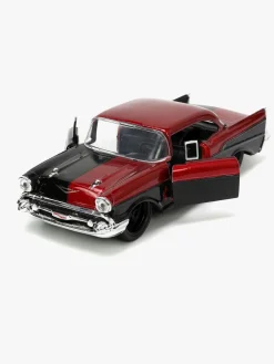 Jada Toys DC Comics Bil med Figur Harley Quinn & 1957 Chevy Bel Air 1:32