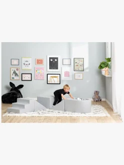 JLY Aktivitetsklodser & Boldbassin, Grey