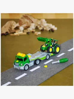 John Deere 6215R Traktor med Transportvogn 1:24