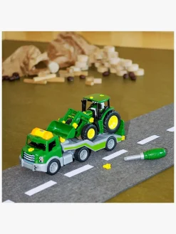John Deere 6215R Traktor med Transportvogn 1:24