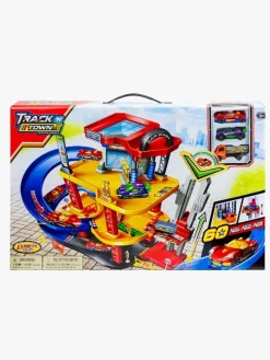 Junior Driver Gas Station Racerbane med 3 Biler