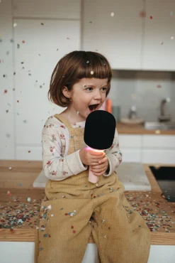 Kidywolf KIDYMIC Karaokemikrofon All-in-One, Pink